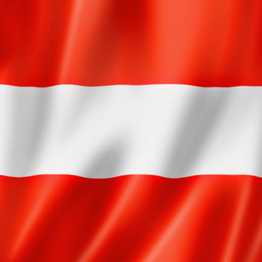 Austria flag for Schengen visa application